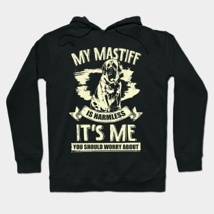 Funny Mastiff Dog Lover Gift Hoodie